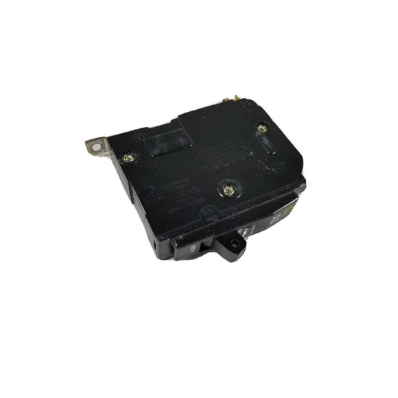 SQUARE D Circuit Breaker 1 Pole 20 Amps 120/240VAC Bolt On QOB120 No Foot Screw - Picture 1 of 6